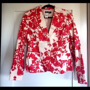 New York and Company Floral Blazer